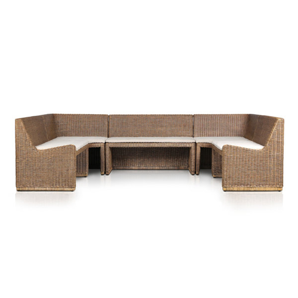 Amber Lewis x Four Hands Senna UShaped Dining Banquette Birch Lane